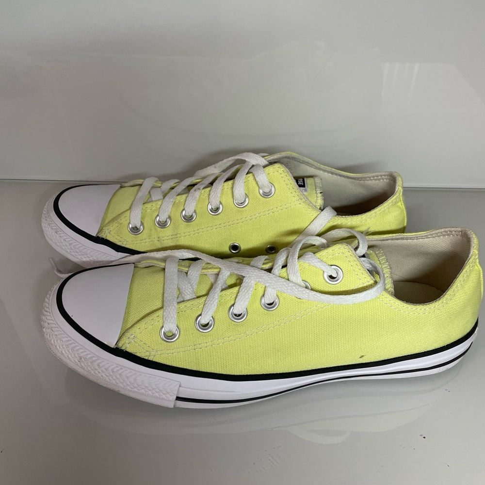 Converse Unisex CT All Star OX 170156F Yellow Casual Shoes Sneakers Size M 7 W9 - Picture 6 of 10